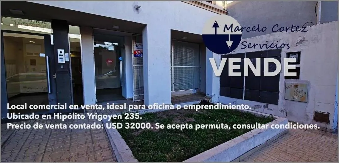 LOCAL COMERCIAL EN VENTA - DIR.: HIPOLITO YRIGOYEN 235, Rio Cuarto.
