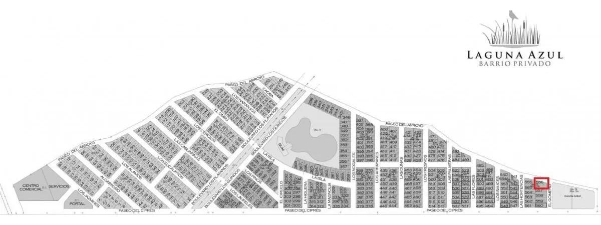 Barrio Laguna Azul, Laguna Azul, Ezeiza