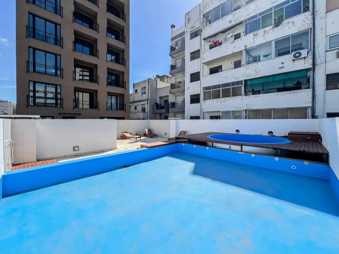 AV, SAN JUAN 400, SAN TELMO, Alquiler temporal Departamento 1 Ambiente con Balcón y Piscina