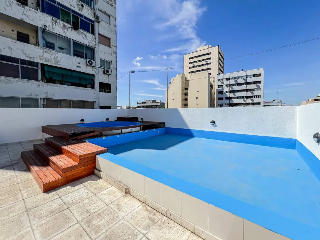AV, SAN JUAN 400, SAN TELMO, Alquiler temporal Departamento 1 Ambiente con Balcón y Piscina