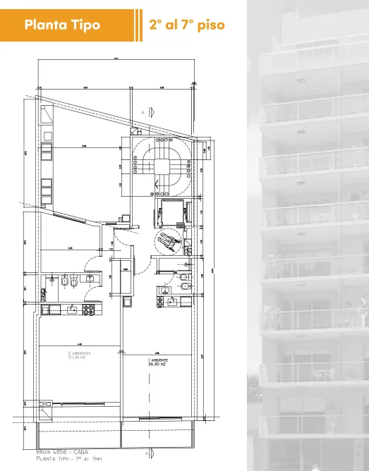 BRUIX AL 4800, PARQUE AVELLANEDA. Venta de 2 ambientes  a estrenar, balcón