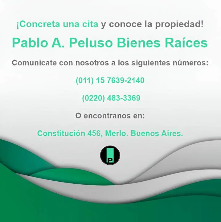 VENTA CASA Y 4 DEPARTAMENTOS. LIBERTAD, MERLO. ZONA OESTE. BUENOS AIRES