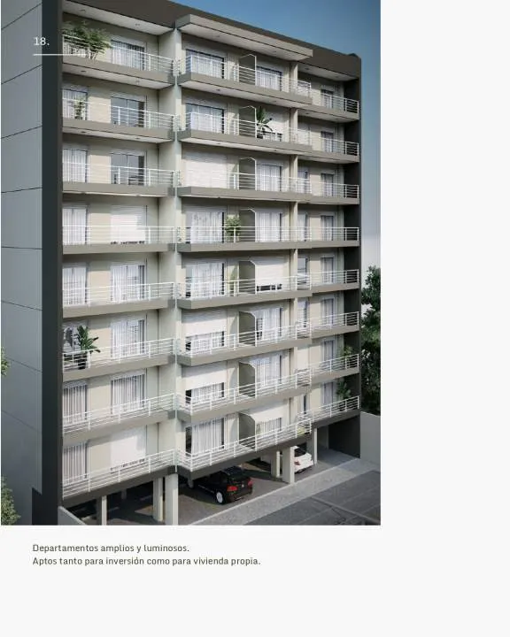 Departamento 3 amb en pozo en Moron - Constructora Clamaco