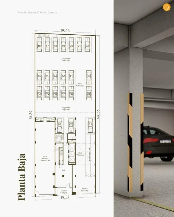 Edificio en Pozo en Caseros - Constructora Clamaco