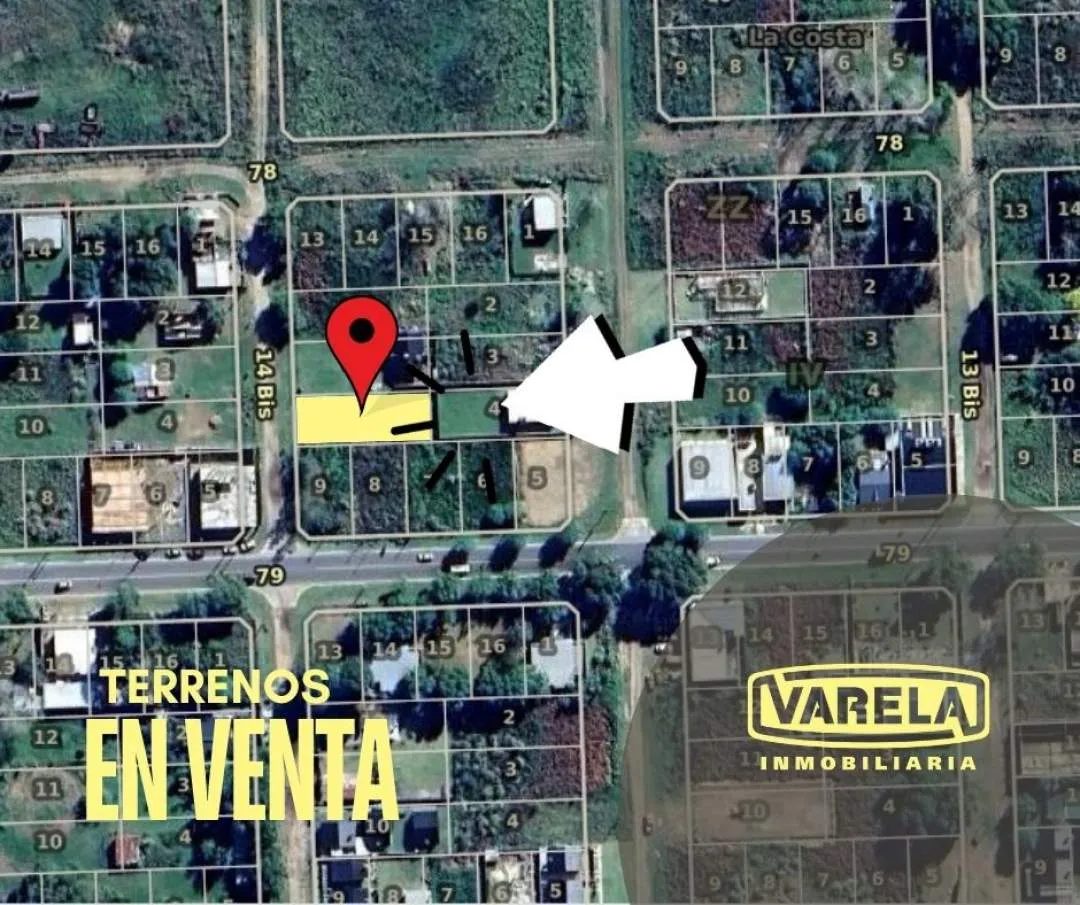LOTE BALDIO A METROS DE AV 79