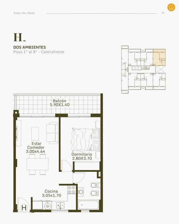 Departamentos en Pozo en Moron - Constructora Clamaco