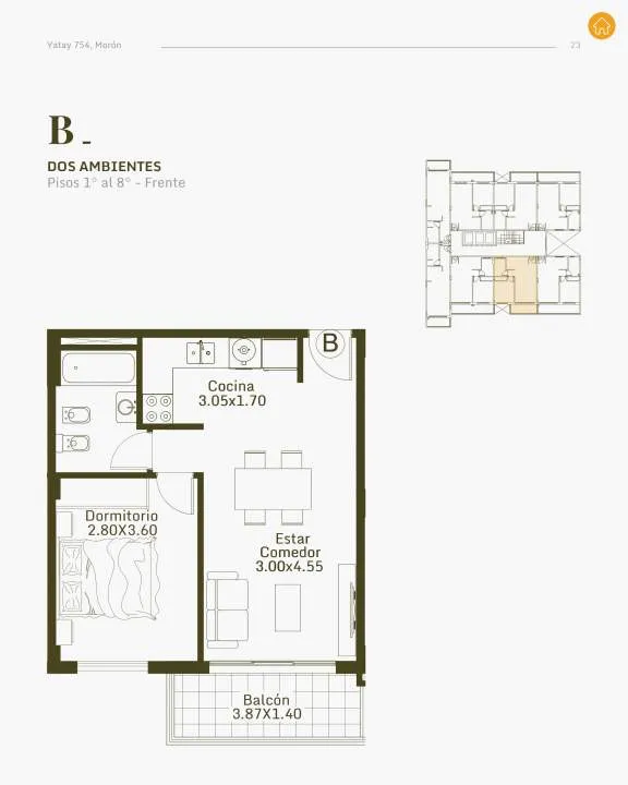 Departamentos en Pozo en Moron - Constructora Clamaco