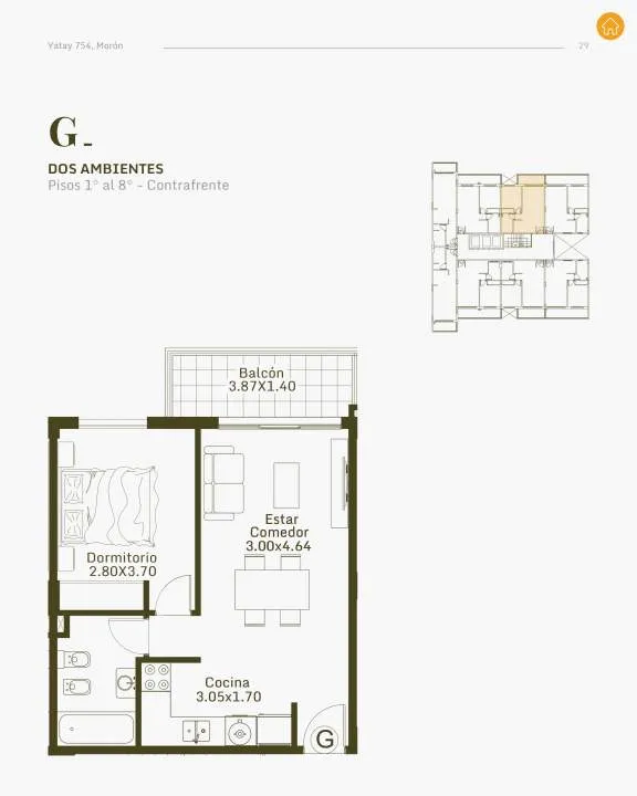 Departamentos en Pozo en Moron - Constructora Clamaco