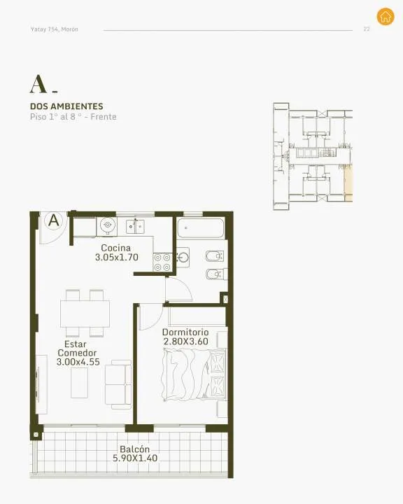 Departamentos en Pozo en Moron - Constructora Clamaco