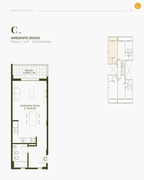 Departamentos en Pozo en Moron - Constructora Clamaco