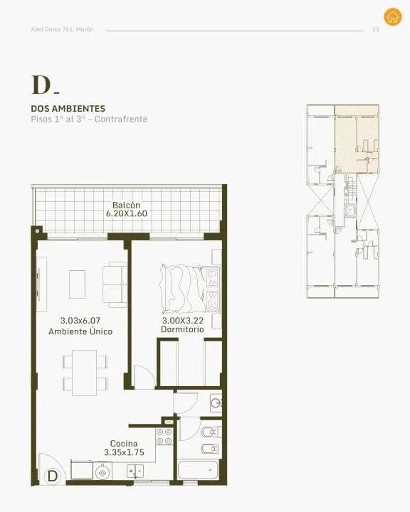 Departamentos en Pozo en Moron - Constructora Clamaco