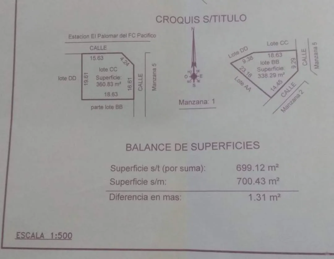 Lote punto estratégio -Venta-El Palomar
