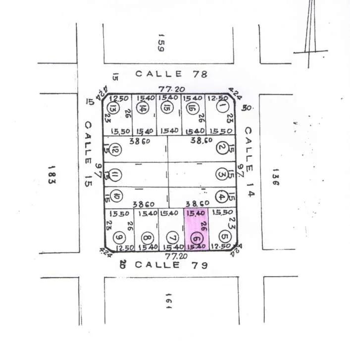 LOTE SOBRE AV 79 DE MAR DEL TUYU