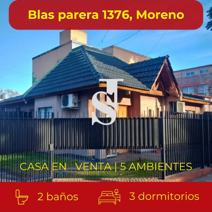 Casa Moderna en Venta en Moreno Sur (APTA CREDITO HIPOTECARIO)