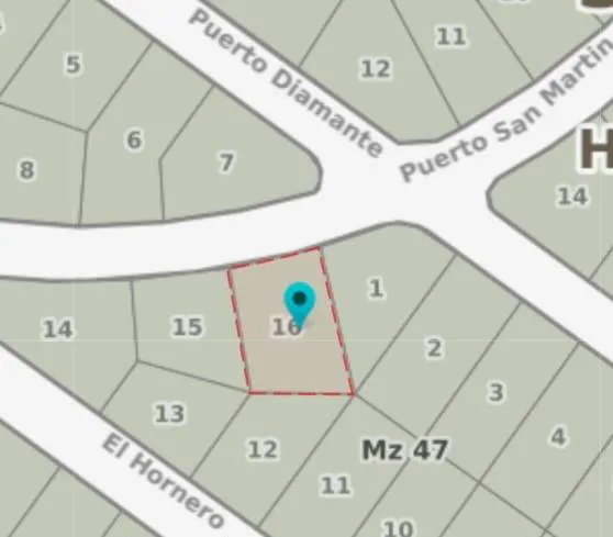 Terreno de 707 M² en Barrio San Enrique, General Rodriguez