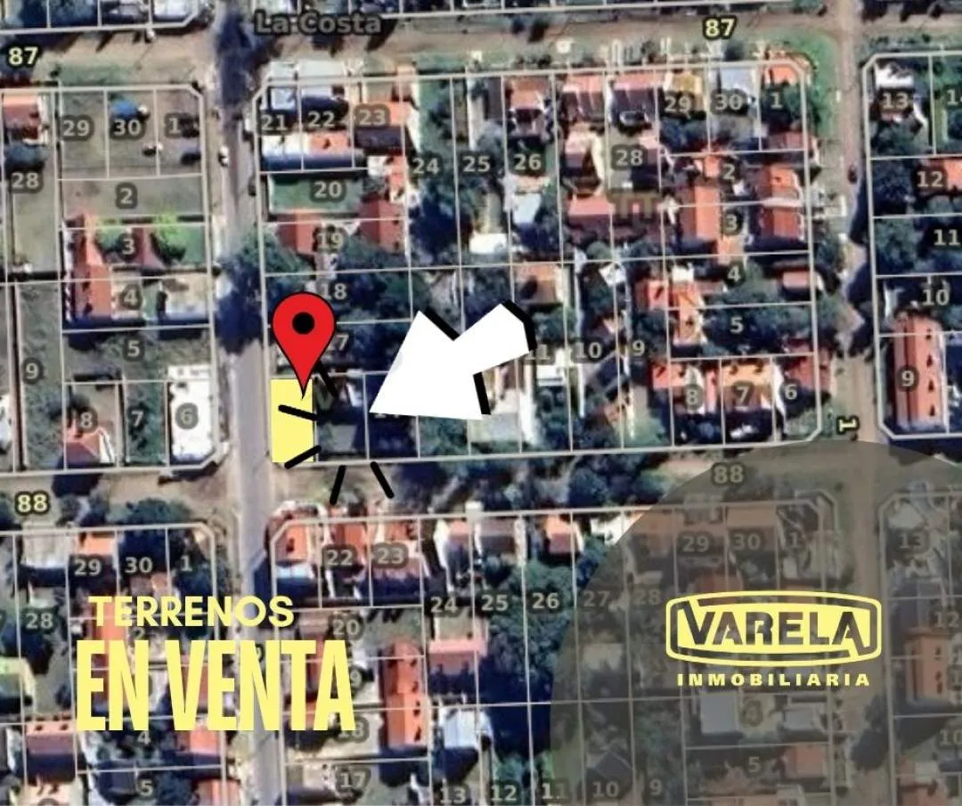 LOTE SOBRE CALLE PRINCIPAL