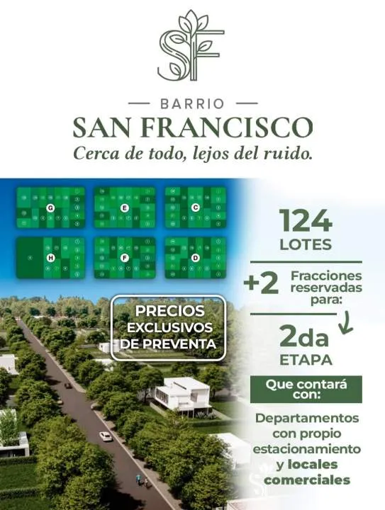 Barrio San Francisco (Lotes disponibles)