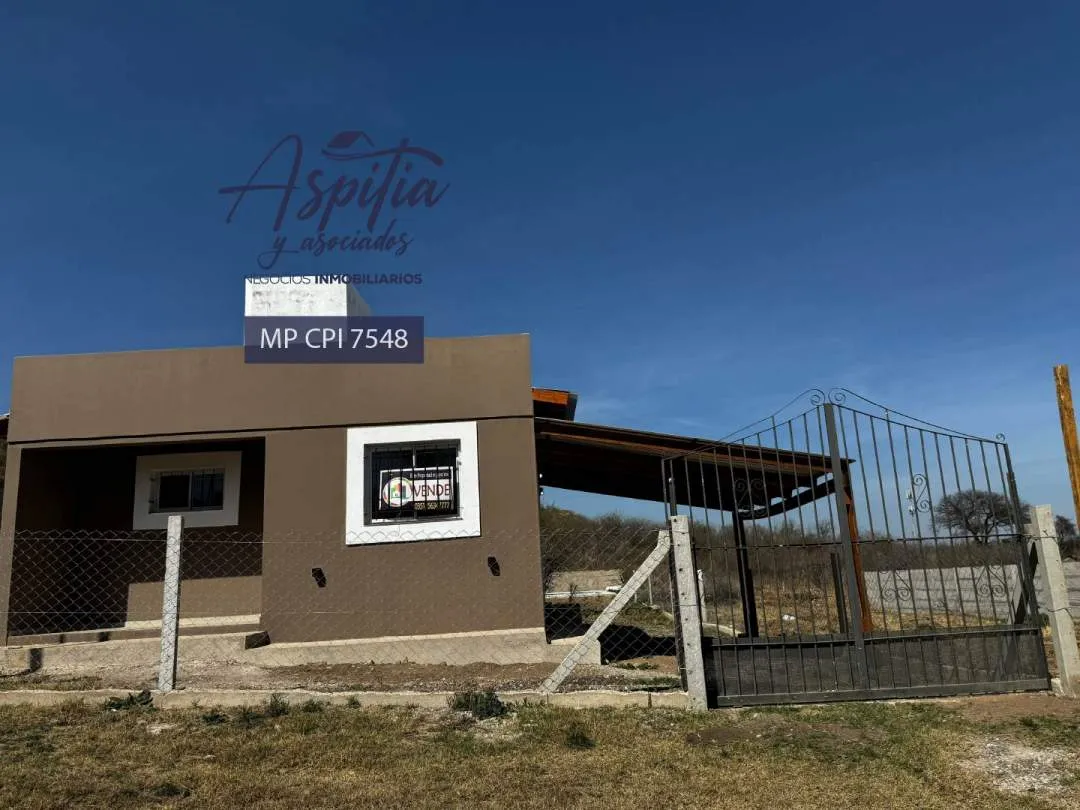 VENTA Casa a estrenar 2 dormitorios – pileta – COMUNA SAN ROQUE