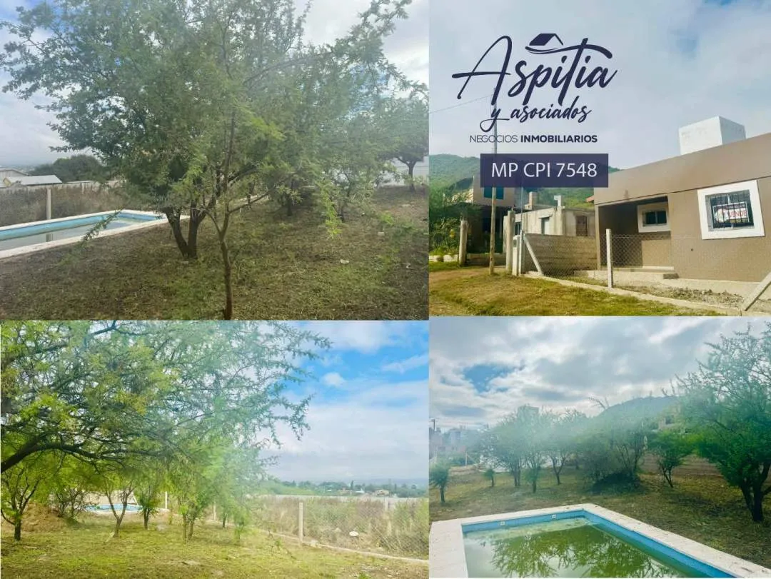 VENTA Casa a estrenar 2 dormitorios – pileta – COMUNA SAN ROQUE