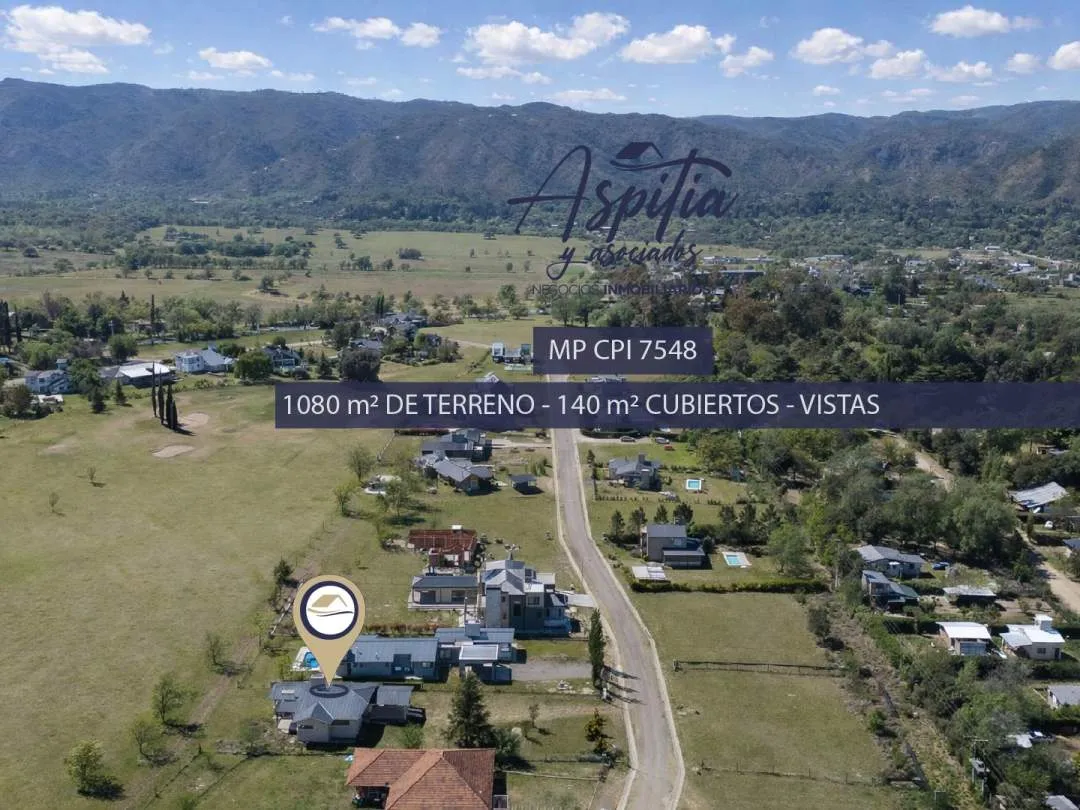VENTA Casa 3 dormitorios en Barrio Champaquí Golf – Villa General Belgrano, Córdoba