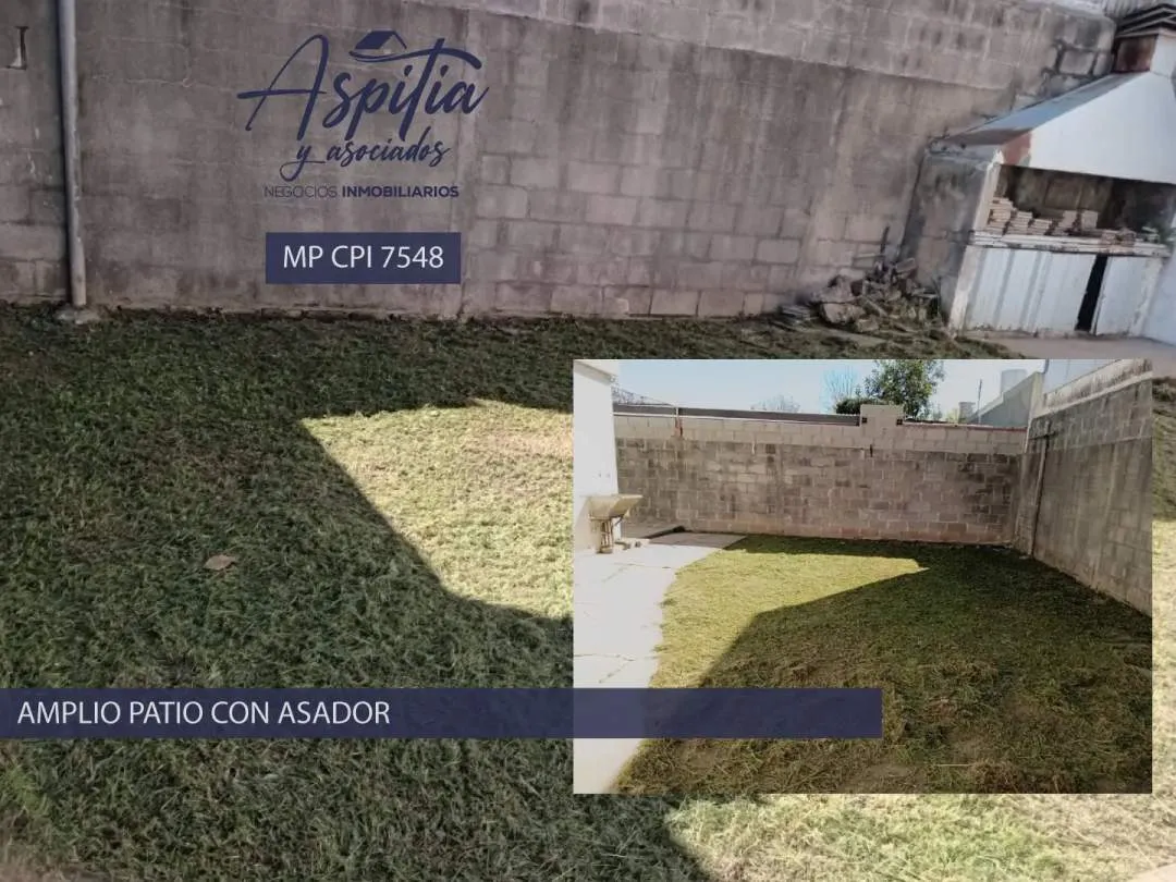 VENTA de casa de 3 dormitorios con patio y cochera en Los Granados Córdoba