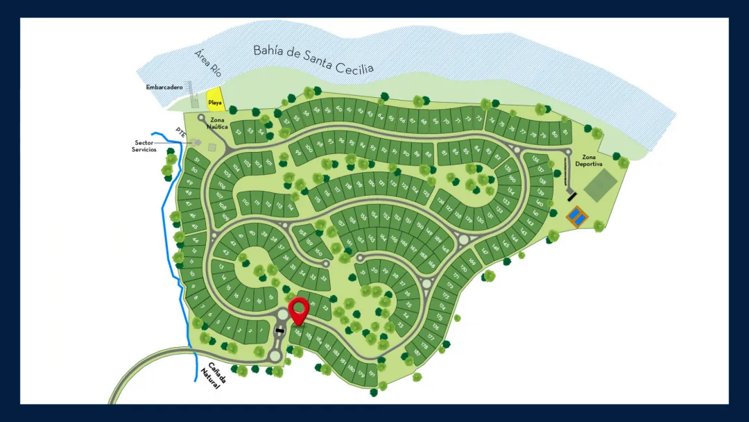 TERRENO de 1.500 m2 Club de Campo Sta. Cecilia-CANDELARIA -Misiones