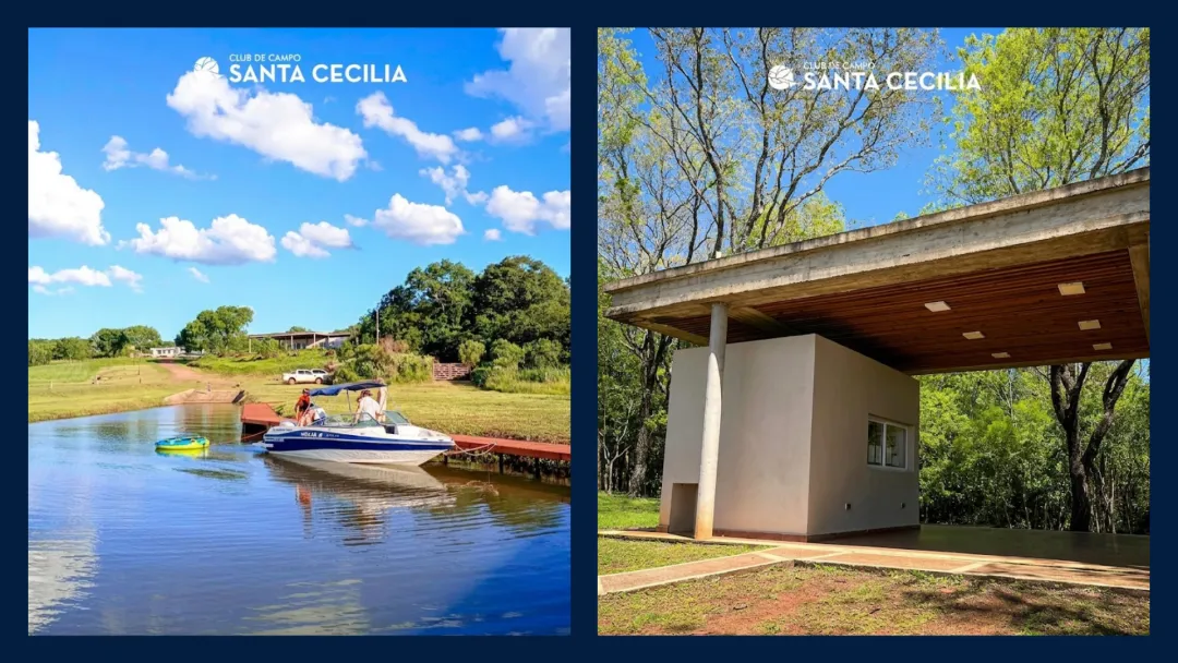 TERRENO de 1.500 m2 Club de Campo Sta. Cecilia-CANDELARIA -Misiones