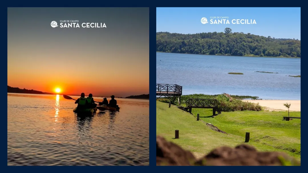 TERRENO de 1.500 m2 Club de Campo Sta. Cecilia-CANDELARIA -Misiones
