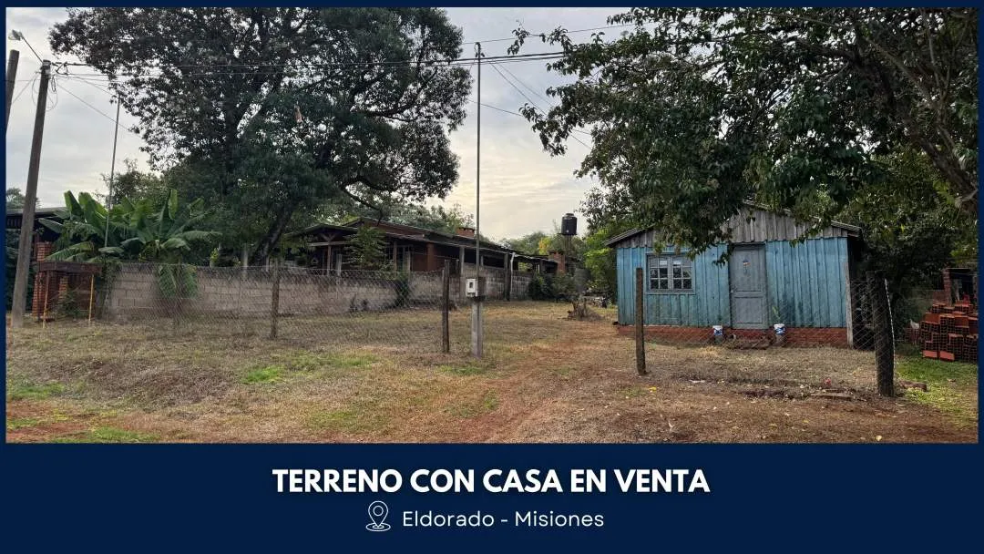 Amplio TERRENO en VENTA