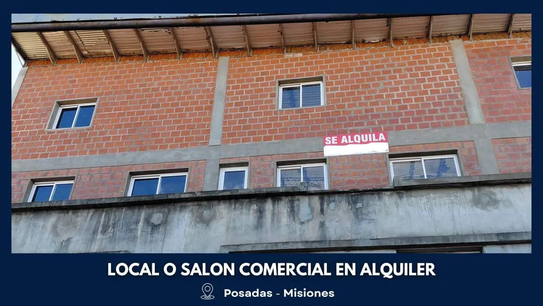 En ALQUILER Local Comercial o Salón/Oficinas