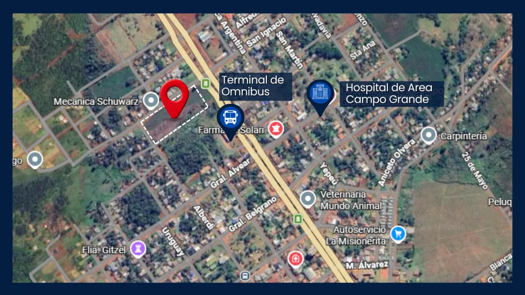 ¡Oportunidad Única de Inversión en Campo Grande, Misiones!  Ventas de Loteo/Terrenos en Barrio Microcentro.