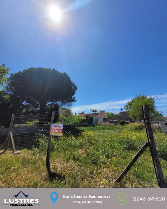 Terreno Lote  En Venta En Santa Teresita, Costa Atlántica, Buenos Aires