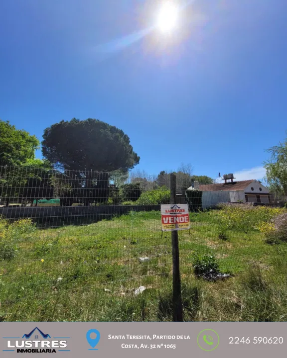 Terreno Lote  En Venta En Santa Teresita, Costa Atlántica, Buenos Aires
