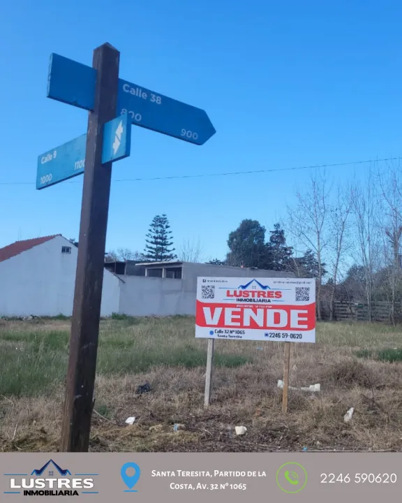 Terreno Lote  En Venta En Santa Teresita, Costa Atlántica, Buenos Aires