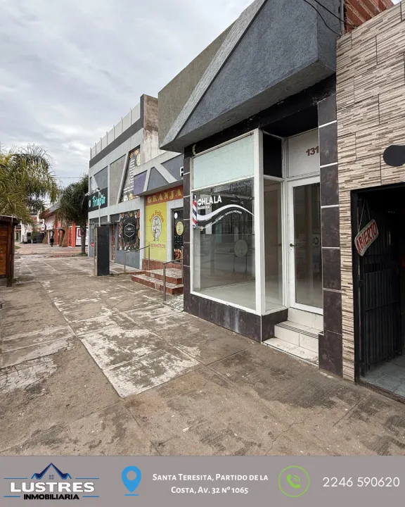 Local Comercial Santa Teresita, Excelente ubicacion! (Valor anual)
