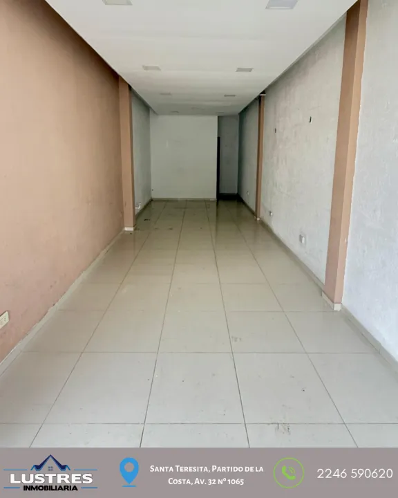 Local Comercial Santa Teresita, Excelente ubicacion! (Valor anual)