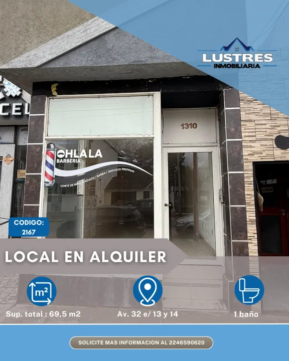 Local Comercial Santa Teresita, Excelente ubicacion! (Valor anual)