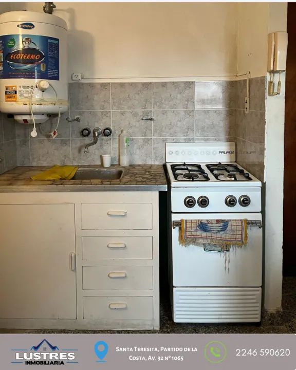 Departamento 2 ambientes en venta - Santa Teresita