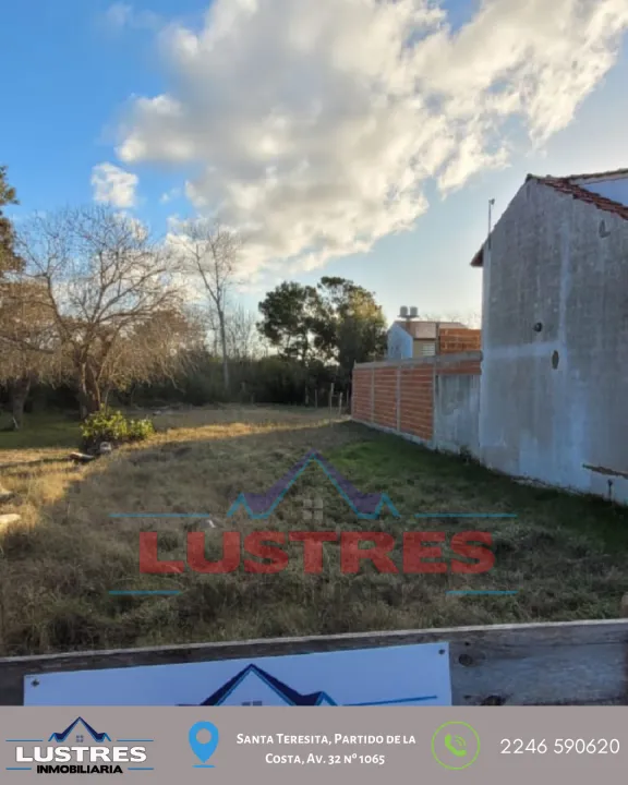 Lote en venta Las Toninas, calle 5 entre 20 y 22