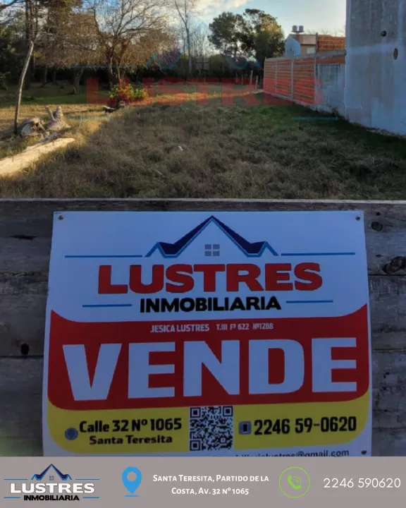 Lote en venta Las Toninas, calle 5 entre 20 y 22