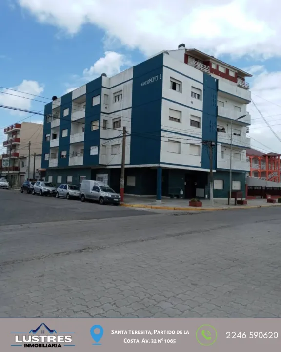 Departamento 3 ambientes frente al mar, Santa Teresita
