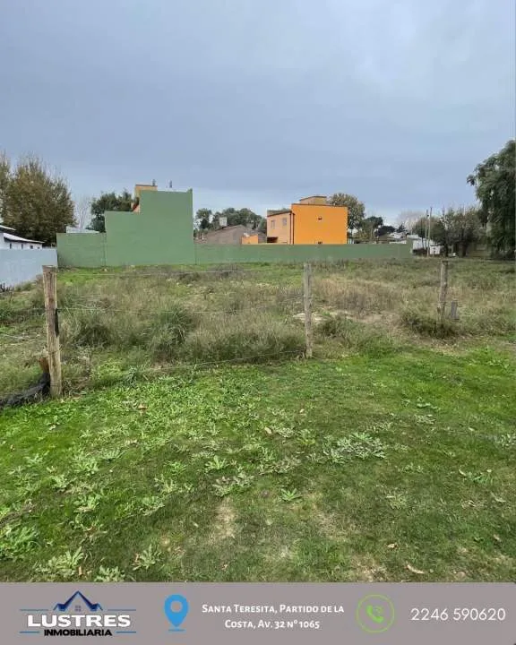 Lotes en bloque o por unidad, Santa Teresita