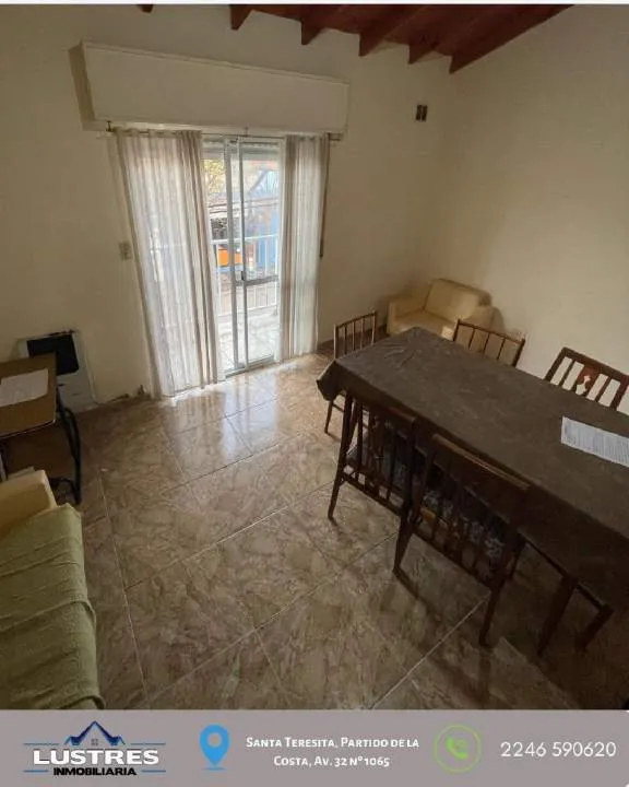 Departamento en venta 3 ambientes , Santa Teresita