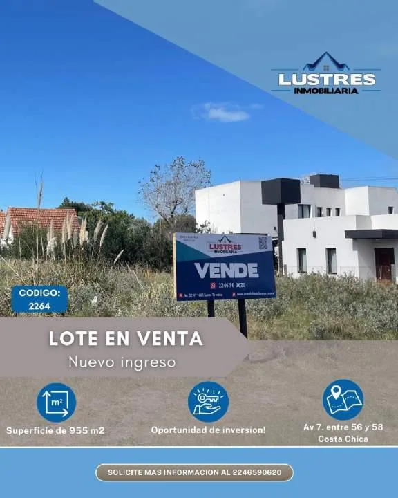 LOTE EN VENTA COSTA CHICA