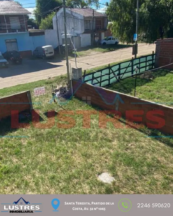DUPLEX CON TERRENO EN SANTA TERESITA A REFACCIONAR