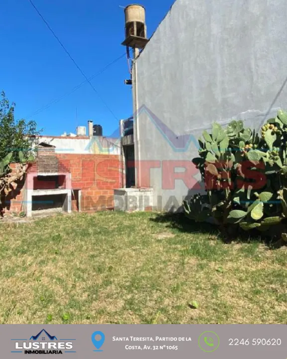 DUPLEX CON TERRENO EN SANTA TERESITA A REFACCIONAR