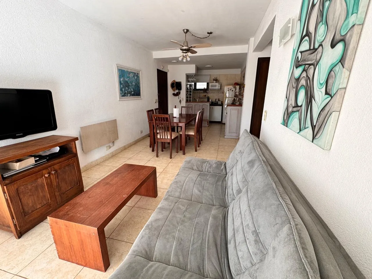 Departamento de 3 ambientes con cochera. zona duplex