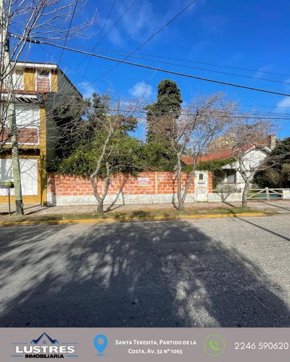 LOTE EN VENTA, SANTA TERESITA