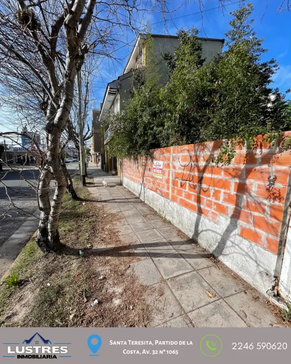 LOTE EN VENTA, SANTA TERESITA