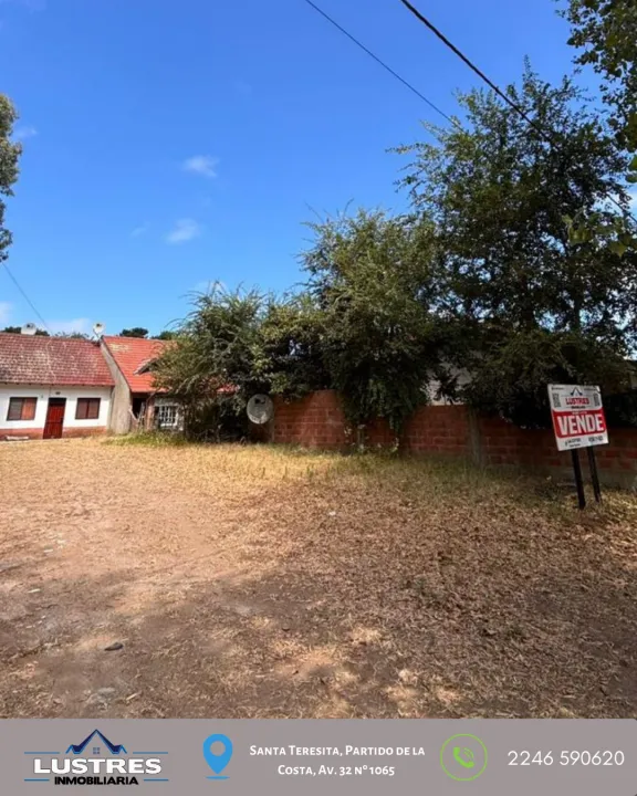 LOTE EN VENTA, MAR DEL TUYU